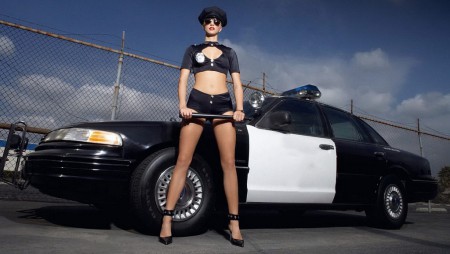 policière sexy